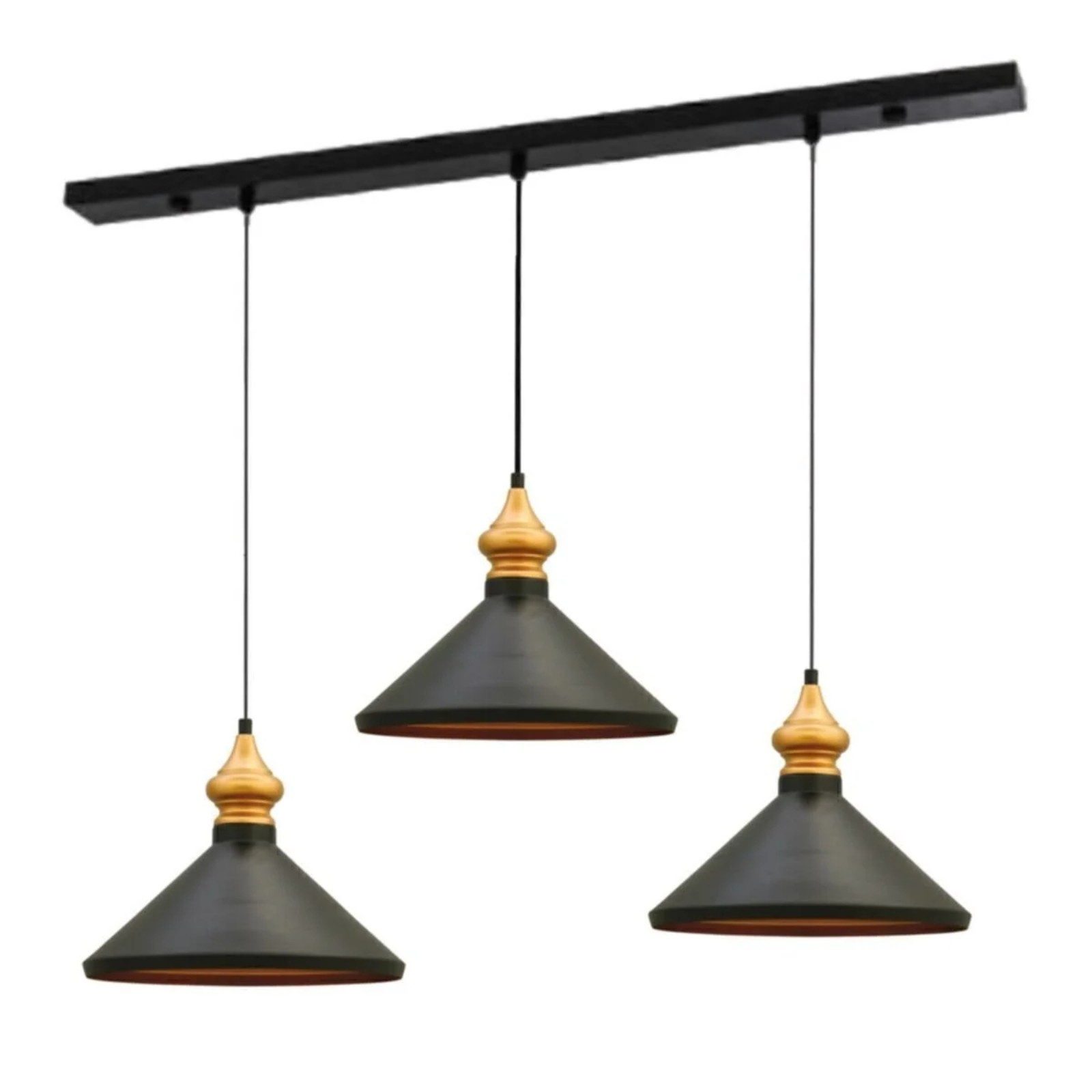 Pendelleuchte Bamyum Doppelter Kronleuchter Metall Modern Pendelleuchte