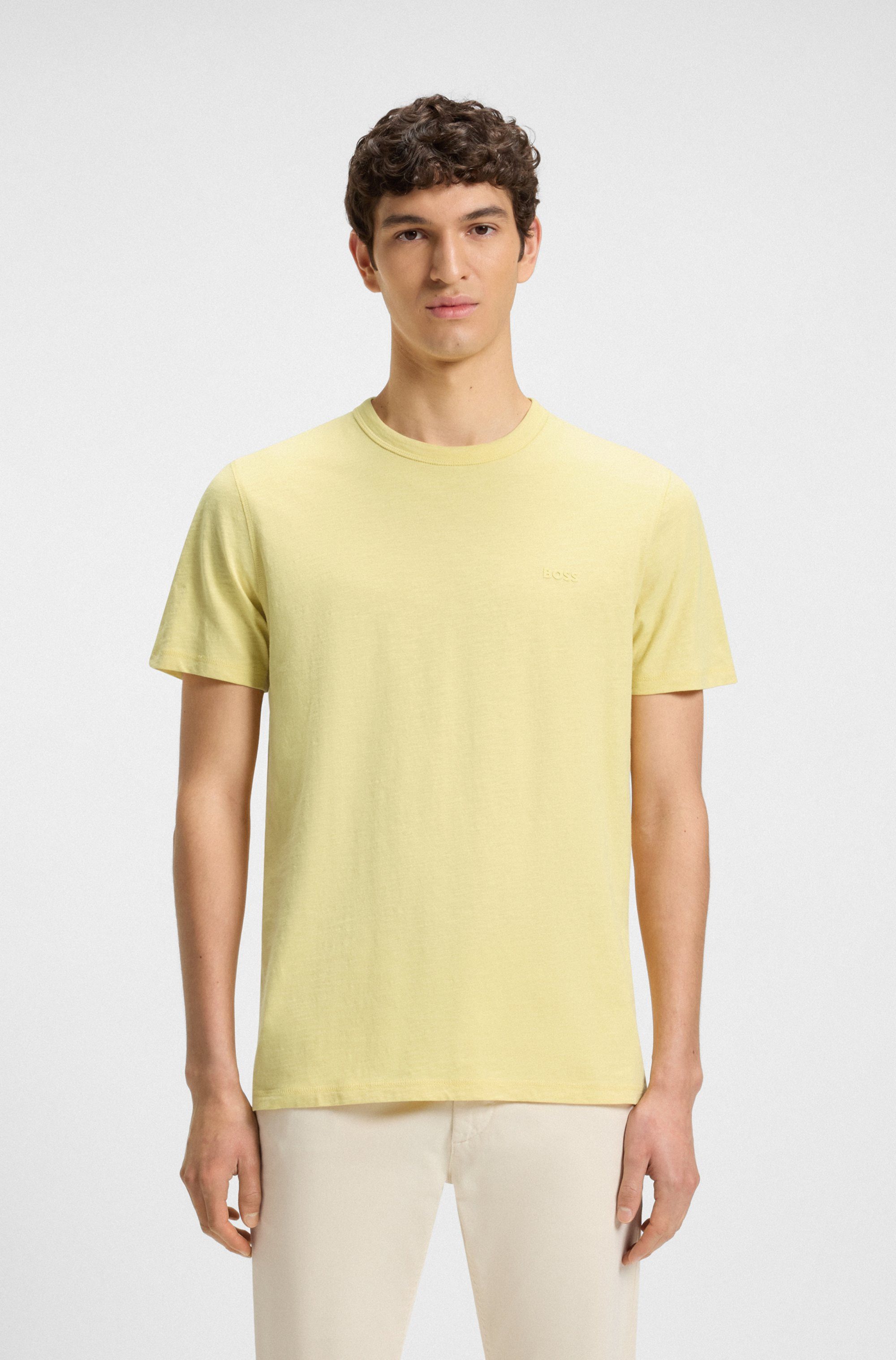 BOSS ORANGE T-Shirt Tegood mit Rundhalsausschnitt