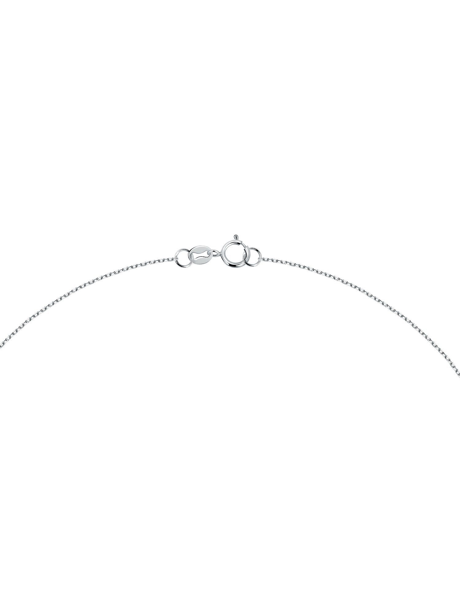 CHRIST Collier CHRIST Damen-Kette 375er Weißgold 10 Diamant Kreuz günstig online kaufen