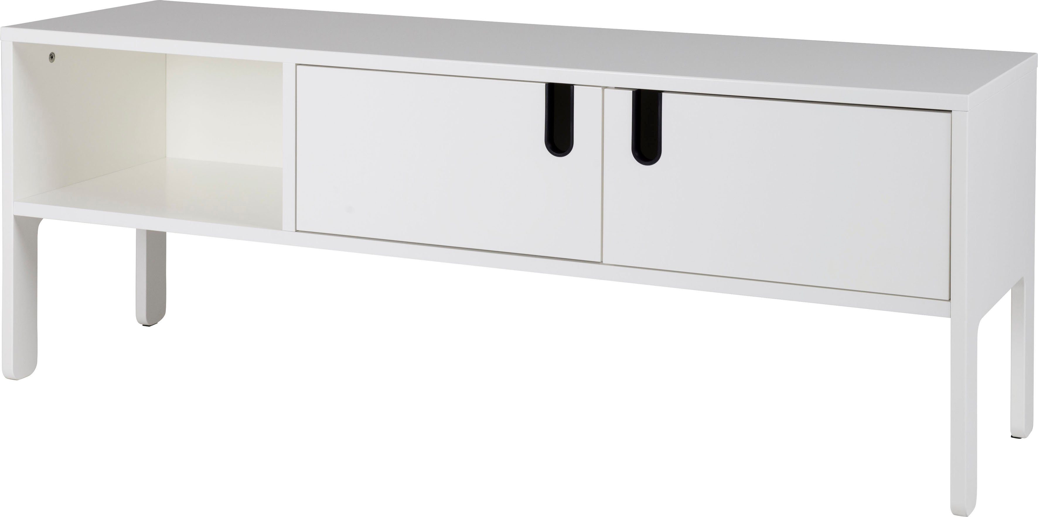 Tenzo Lowboard LIPP, mit 2 Türen und 2 offenen Fächern, Design von