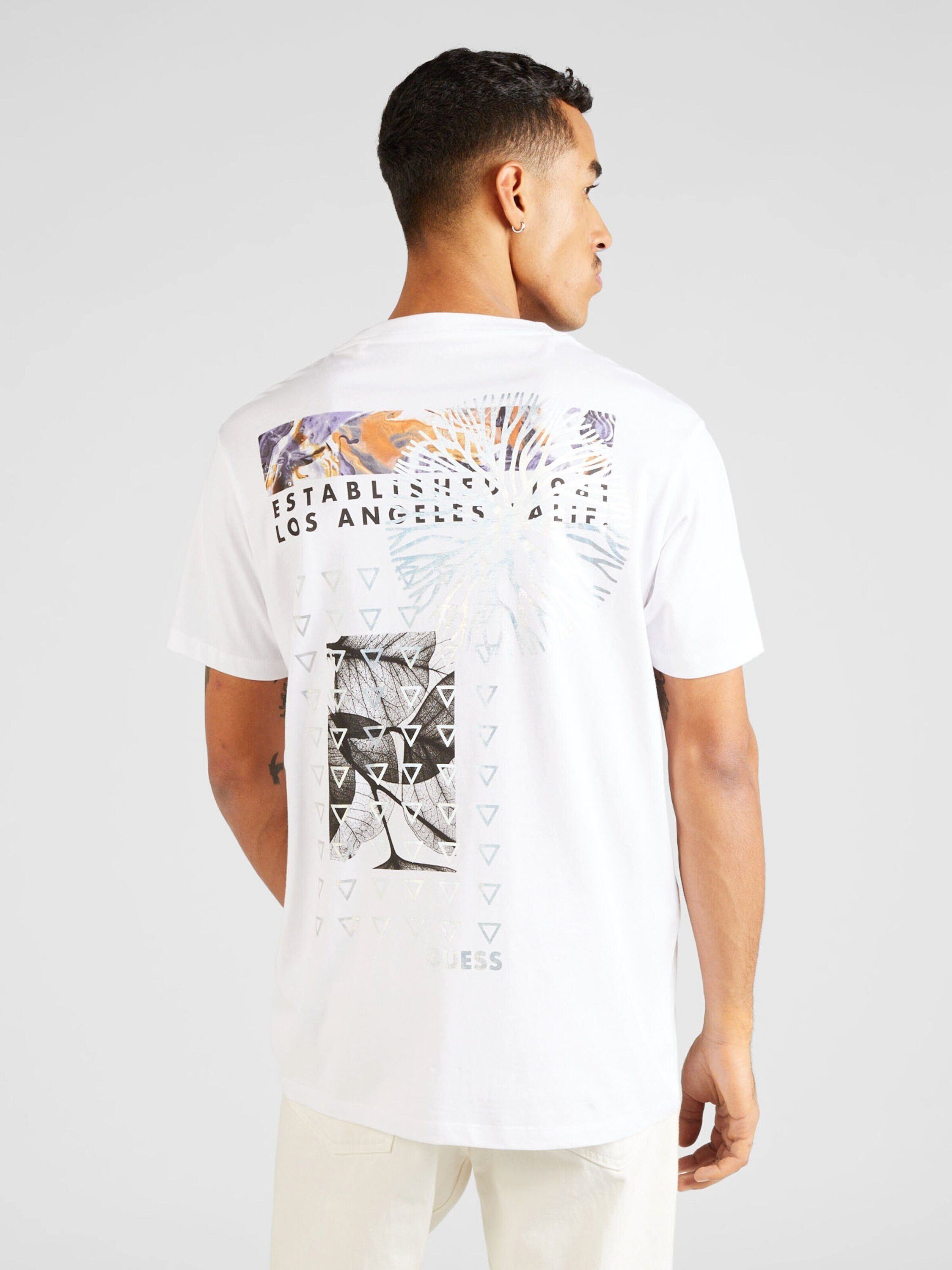 Guess (1-tlg) ABSTRACT T-Shirt FOIL