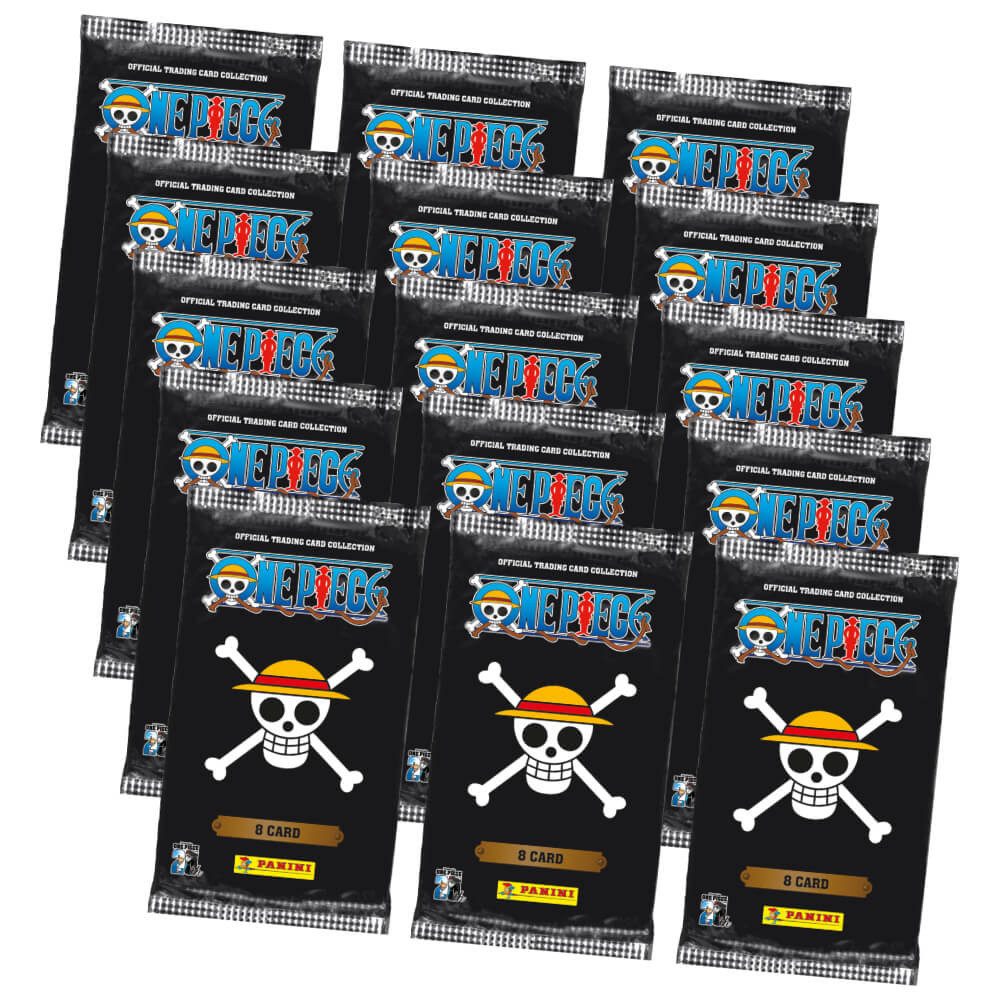 Panini Sammelkarte One Piece Karten - Anniversary Sammelkarten (2025), - 15 Booster
