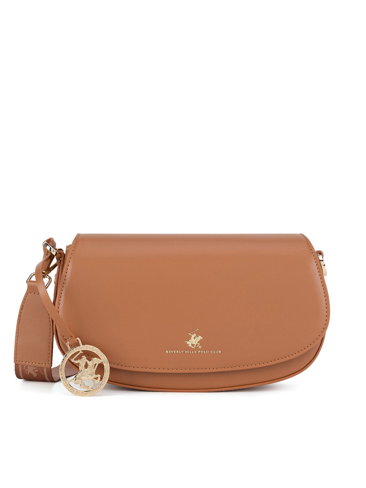 BEVERLY HILLS POLO CLUB Handtasche Beverly Hills Polo Club Damen-Handtasche Braun BEVERLY HILLS POLO CLUB