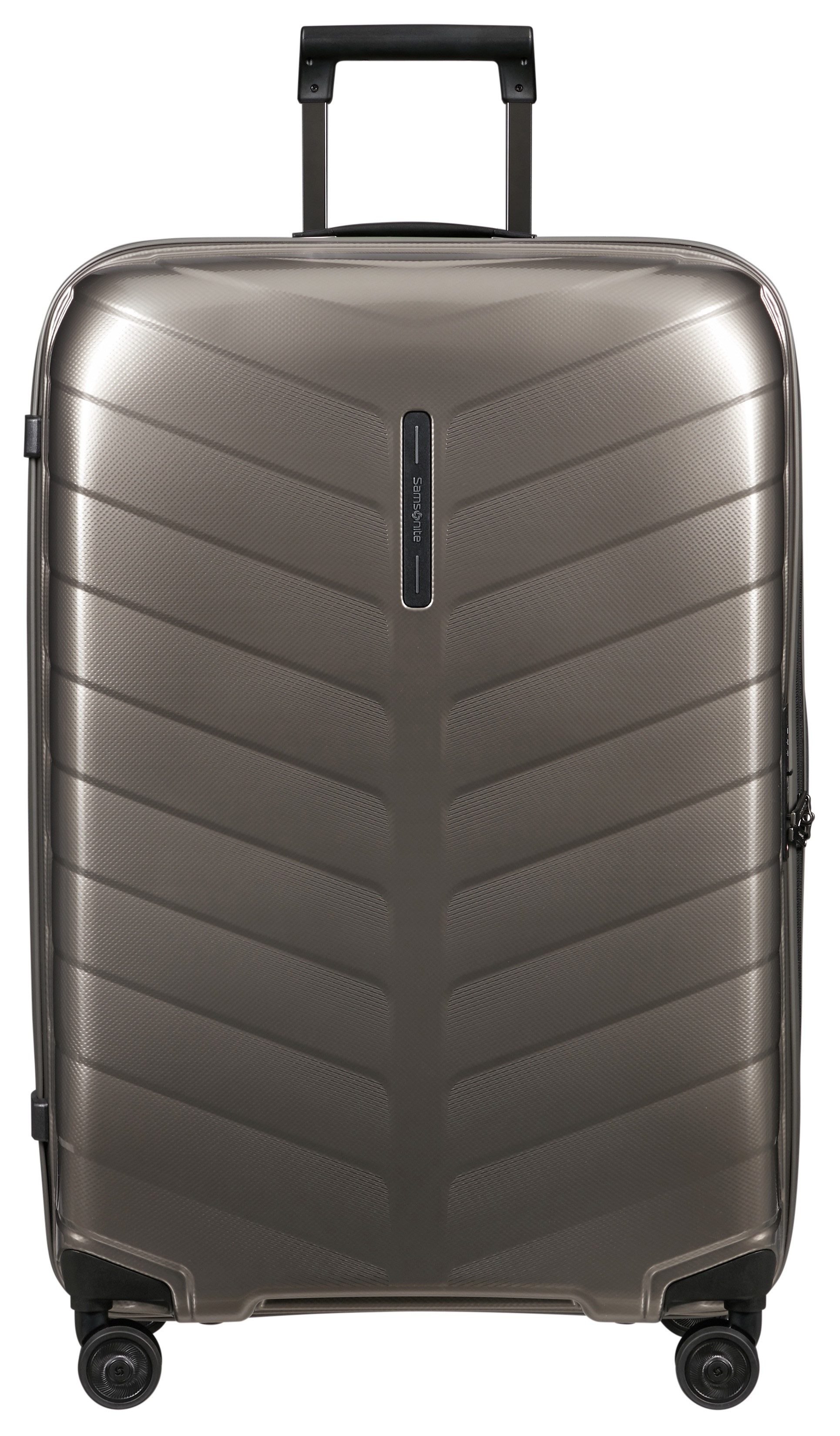 Samsonite Hartschalen-Trolley ATTRIX, verschiedene Größen und Farben, 4 Rollen, Hartschalen-Koffer Reisegepäck TSA-Schloss Volumenerweiterung bei S