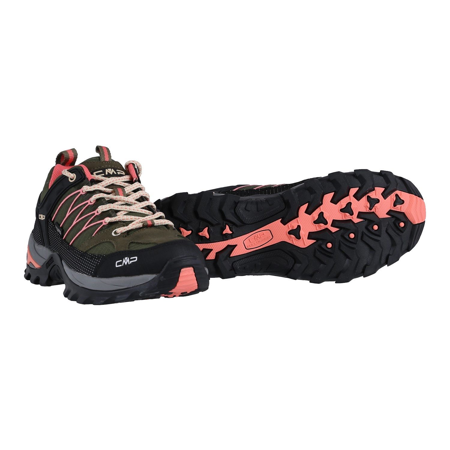 Rigel Low WP (Trekking, wasserdicht) khakibraun Damen Wanderschuh