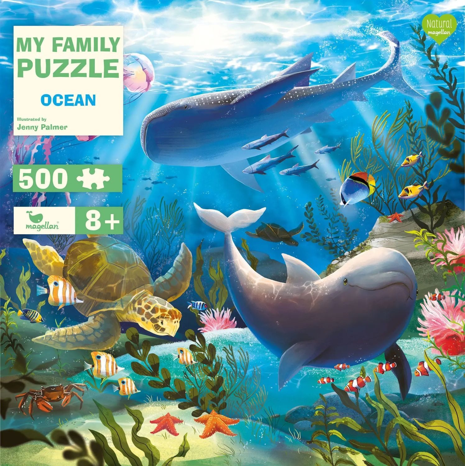Magellan Puzzle My Family Puzzle - Ocean, 500 Puzzleteile