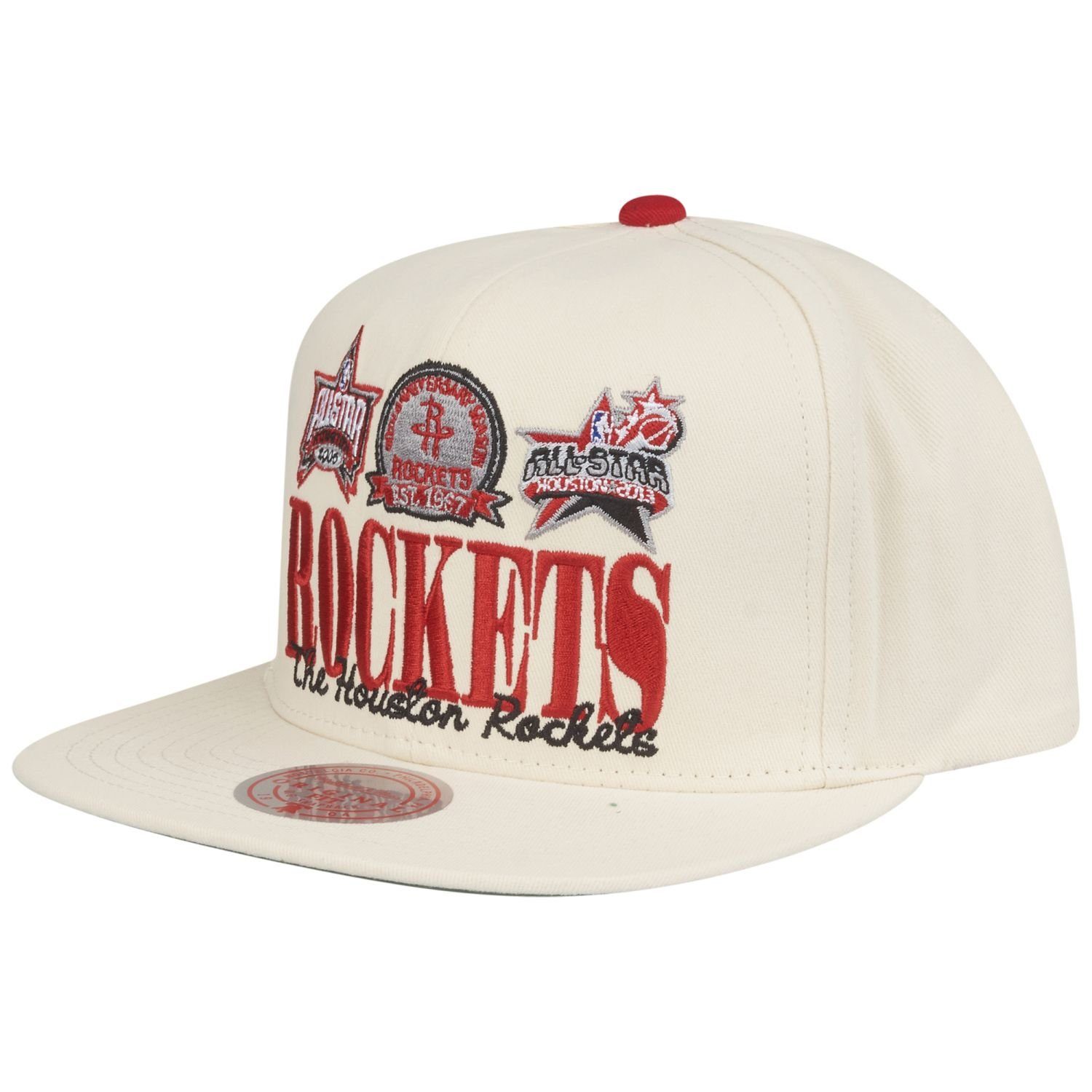 Cap Snapback Teams Rockets Mitchell & RETRO Ness FRAME NBA Houston