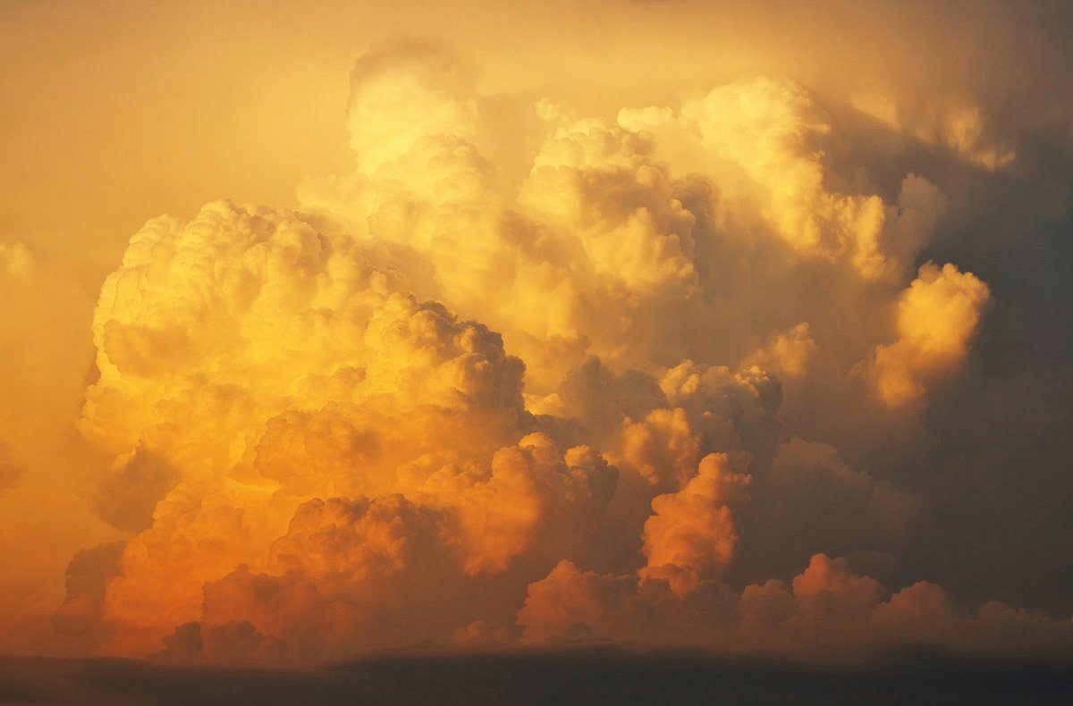 Papermoon Wolken Fototapete