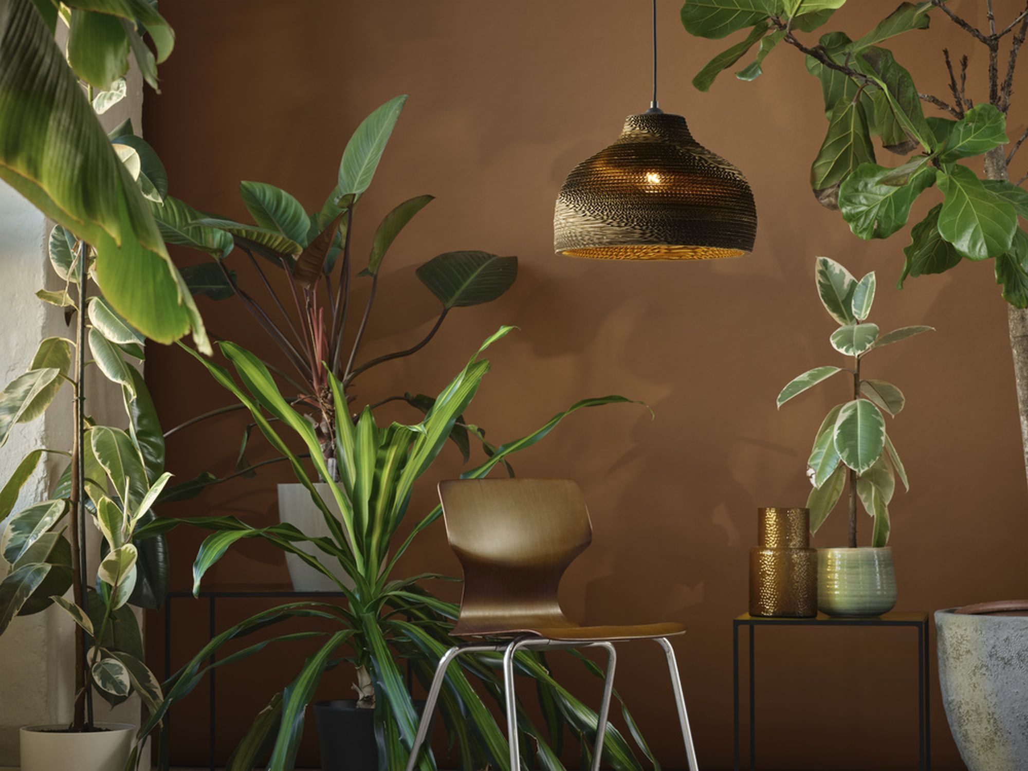 Licht-Erlebnisse Pendelleuchte GERA, ohne Leuchtmittel, H: max. 132 cm rund D: 36 cm E27 Modern