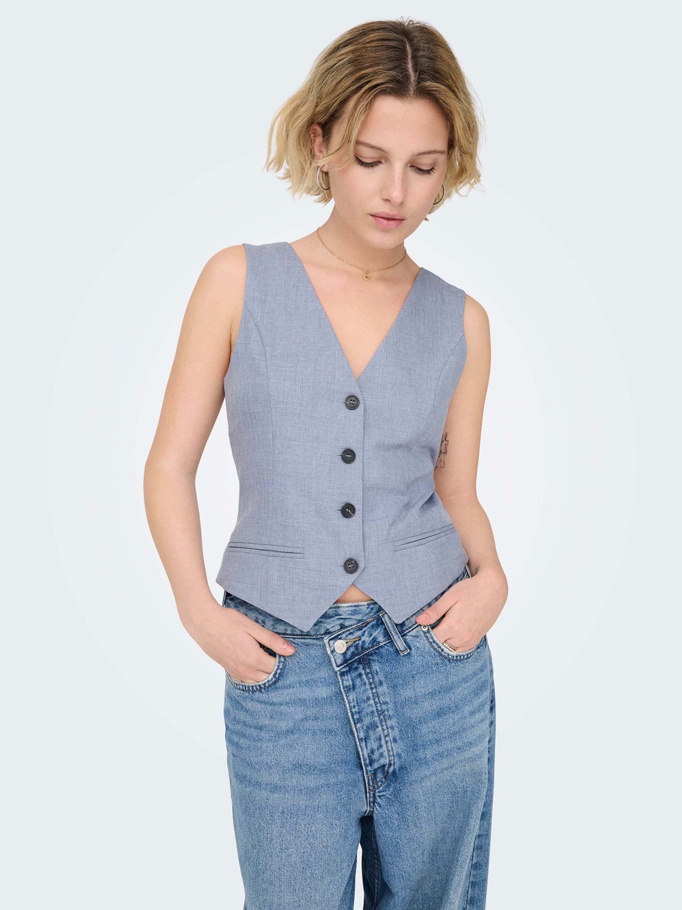 ONLY Anzugweste ONLLINDA (1-tlg) Plain/ohne Details