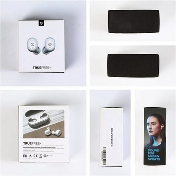 Soundpeats Ultimative Freiheit In-Ear-Kopfhörer (Mit 800mAh Ladebox bieten die Ohrhörer bis zu 40 Stunden Musikgenuss und sind ideal für unterwegs., Tragbarer Ladebox & Automatischer Verbindung für Höchsten Musikgenuss)