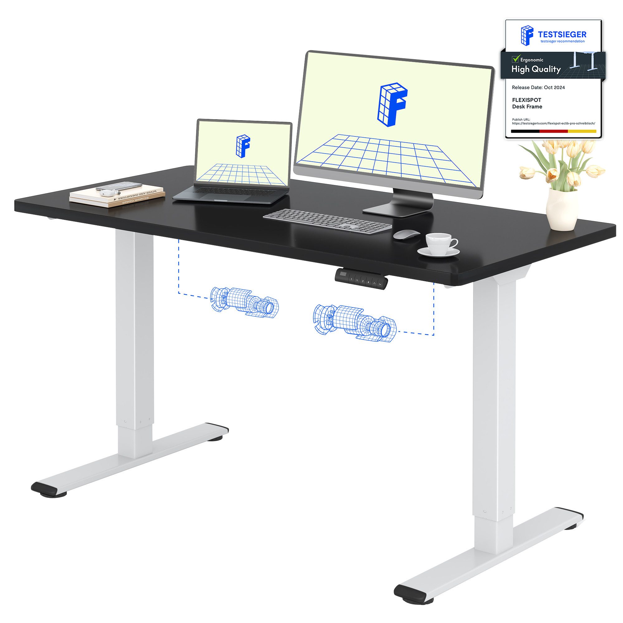 FLEXISPOT Schreibtisch Basic Plus Elektrisch höhenverstellbarer günstig online kaufen