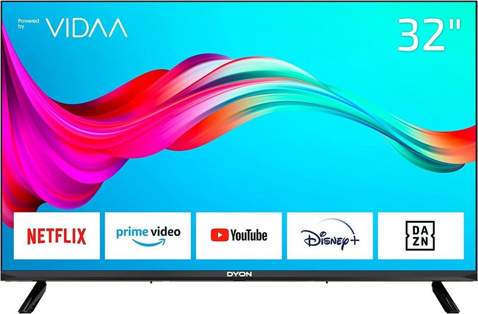 Dyon Smart 32 VX LED-Fernseher (80 cm/32 Zoll, HD-Ready, Smart-TV), VIDAA  Betriebssystem mit App Store zum Herunterladen von Apps