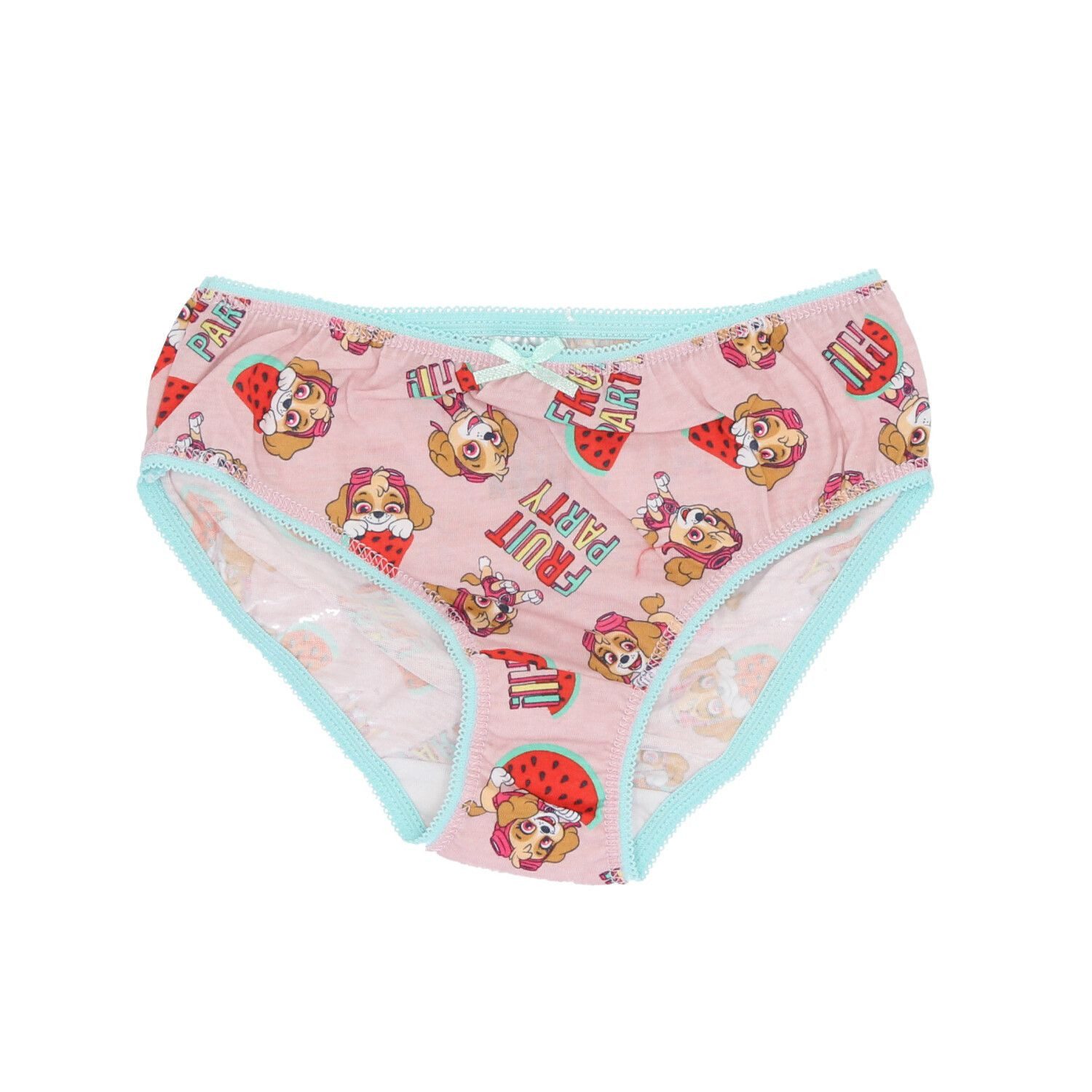 PAW PATROL Slip Paw Patrol Mädchen Slips – 3er Pack Unterwäsche aus reiner Baumwolle