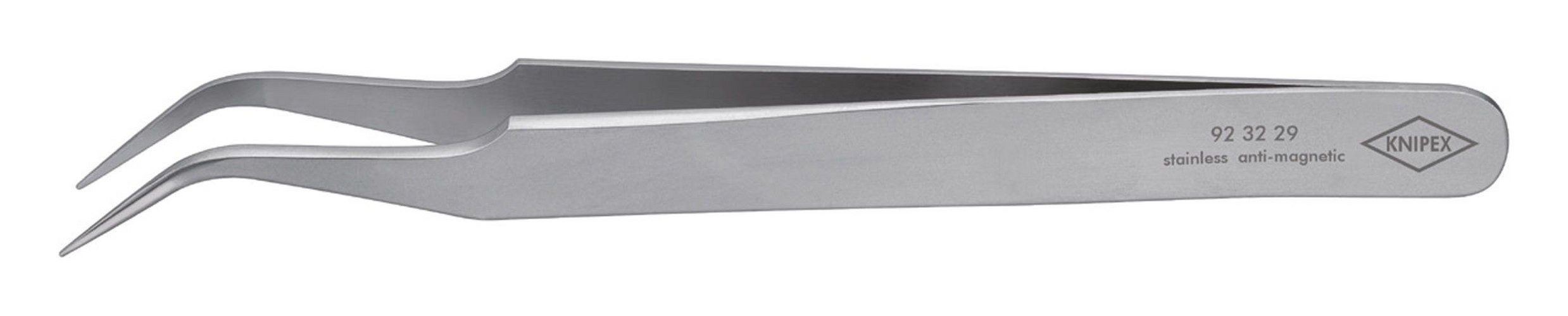 Knipex Pinzette, Präzisions Sichelform rostfrei
