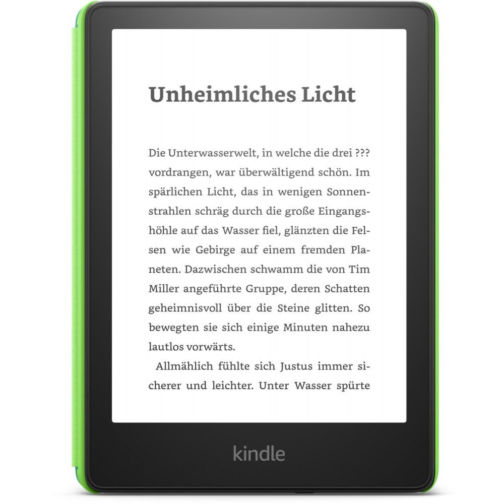 Amazon Kindle Paperwhite Kids WiFi 8 GB - eBook-Reader -  schwarz/juwelenwald E-Book (6,8 Zoll)