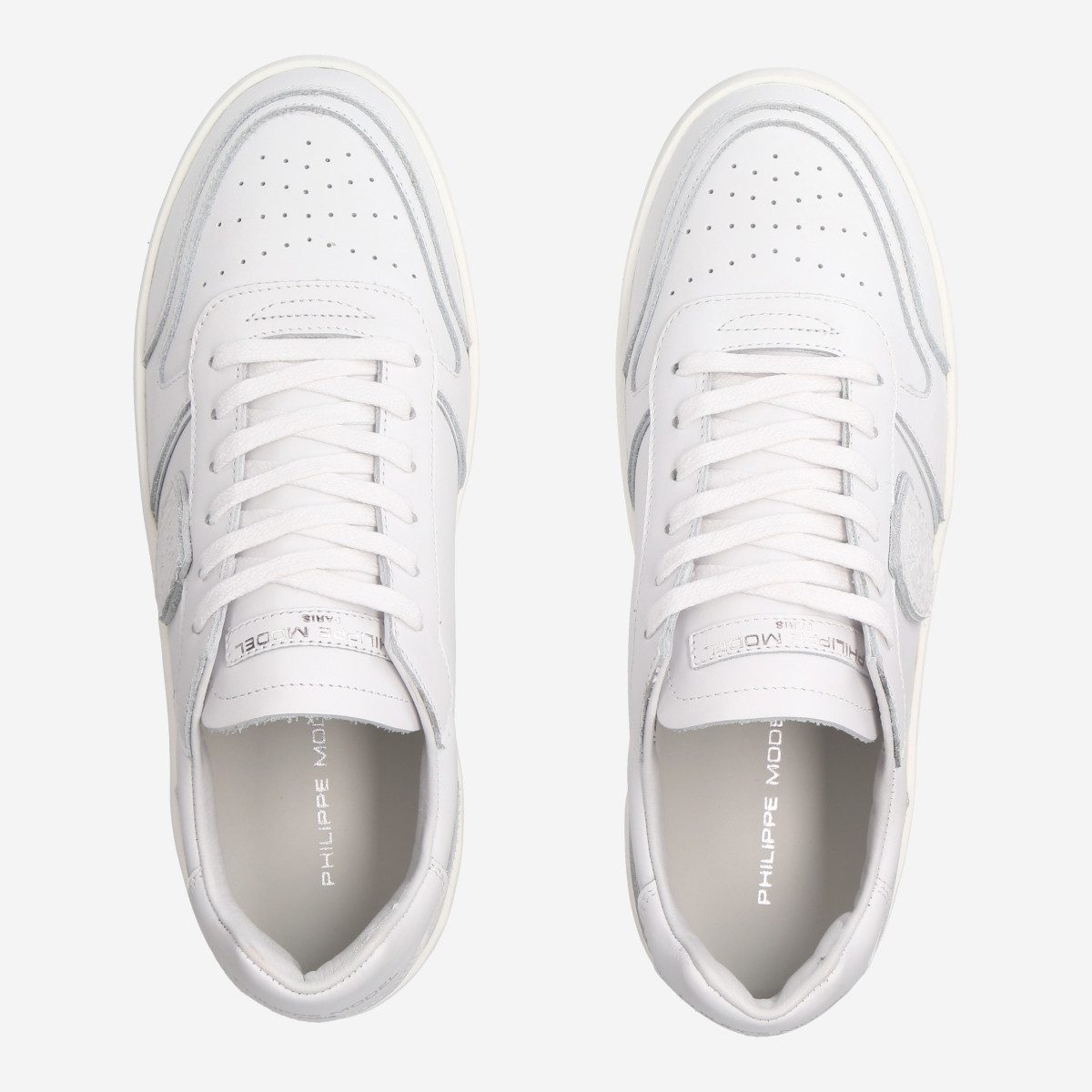 PHILIPPE MODEL Philippe Model NICE LOW, Sneaker, Weiß, Herren Sneaker