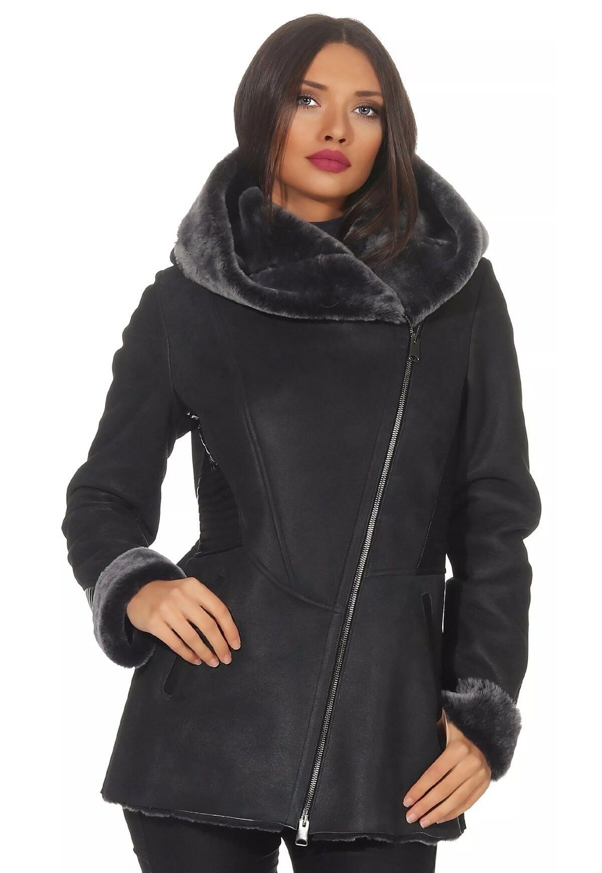 Hollert Winterjacke Lammfelljacke Lena günstig online kaufen