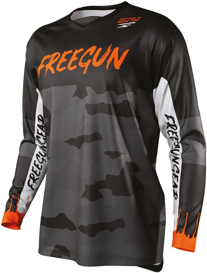 Freegun Motocross-Shirt Devo Camo Motocross Jersey