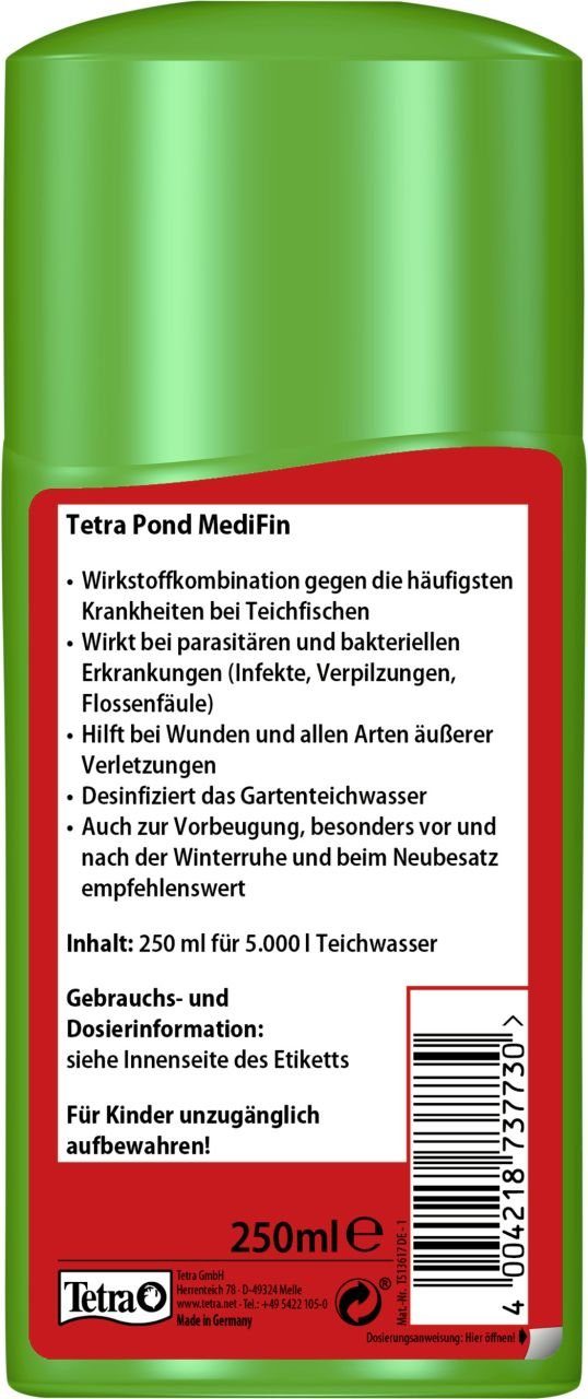 Tetra Teichpflege Tetra Pond MediFin 250 ml