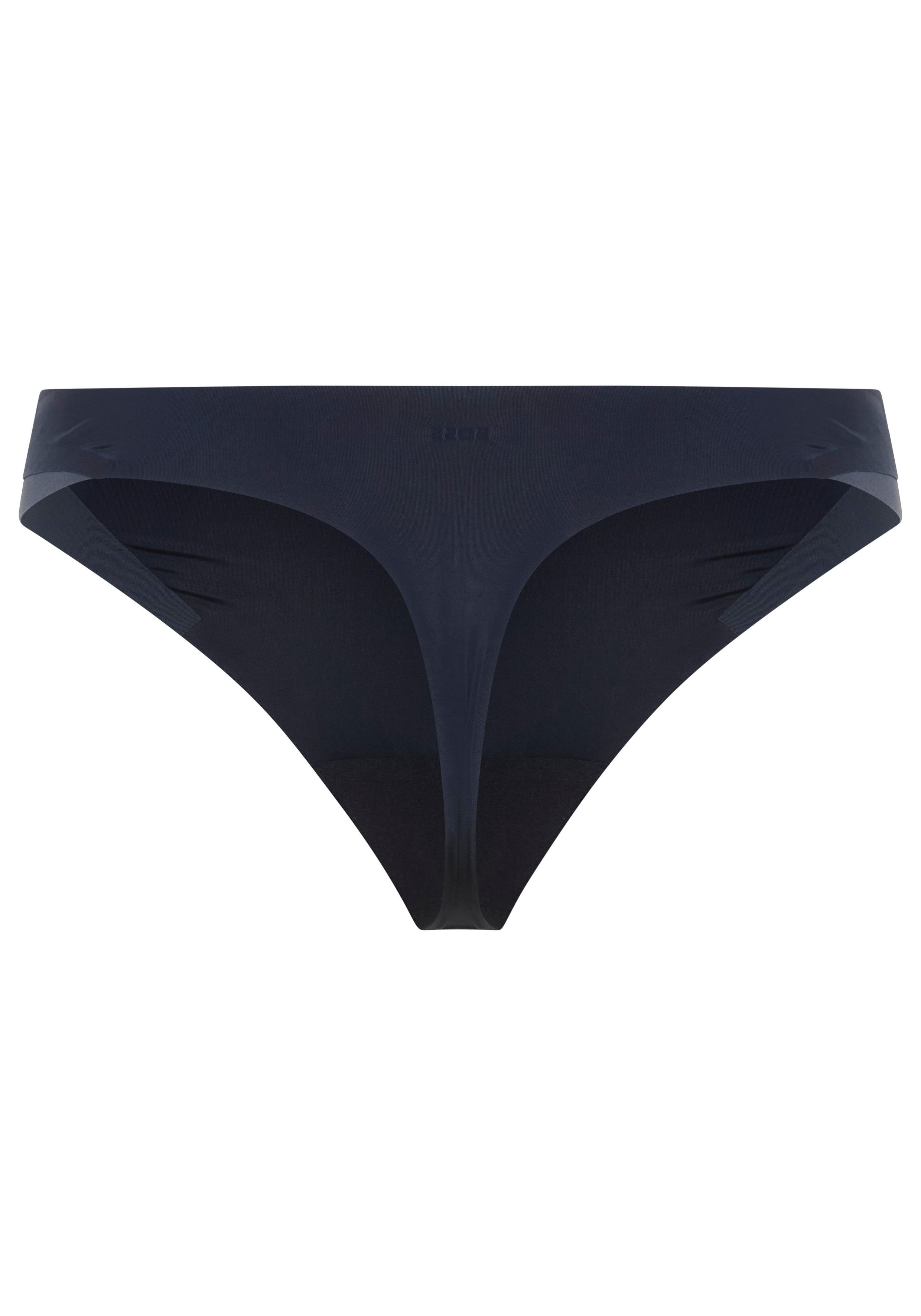 BOSS String THONG_B.MIRAGE Zweifarbig, aus Stretch-Jersey