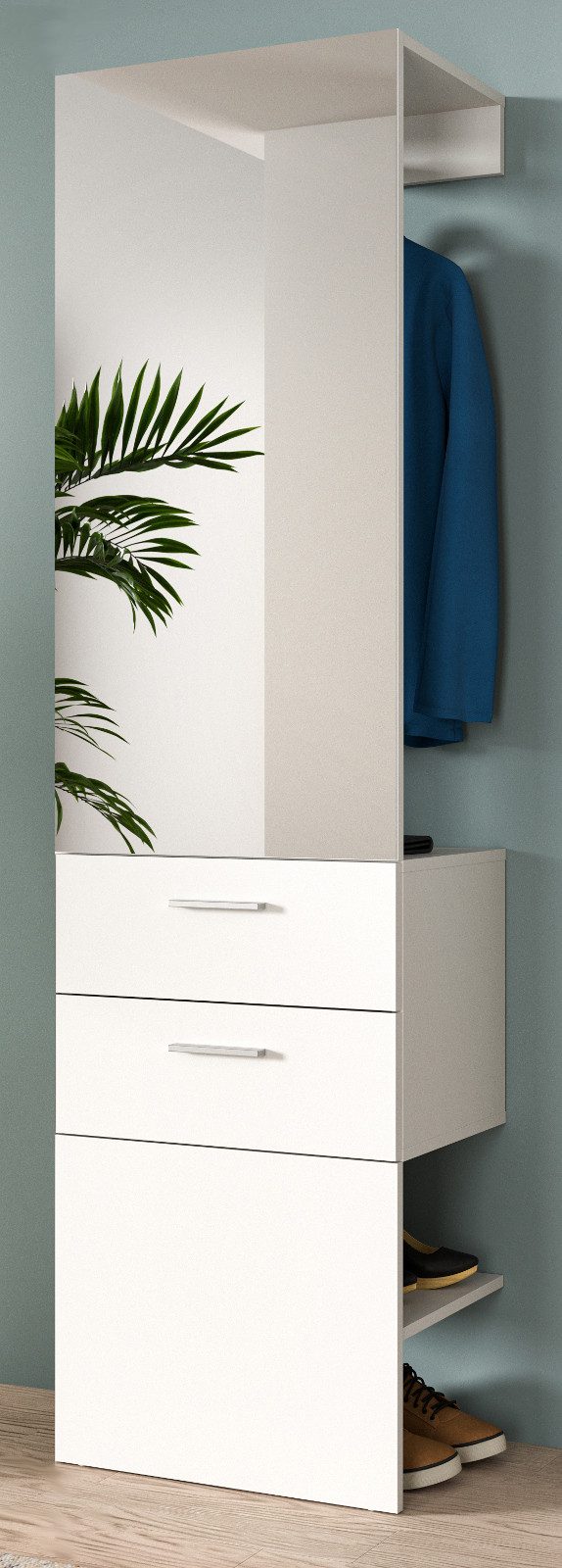 Inn.Furn Kompaktgarderobe Carry (in weiß, Garderobe günstig online kaufen