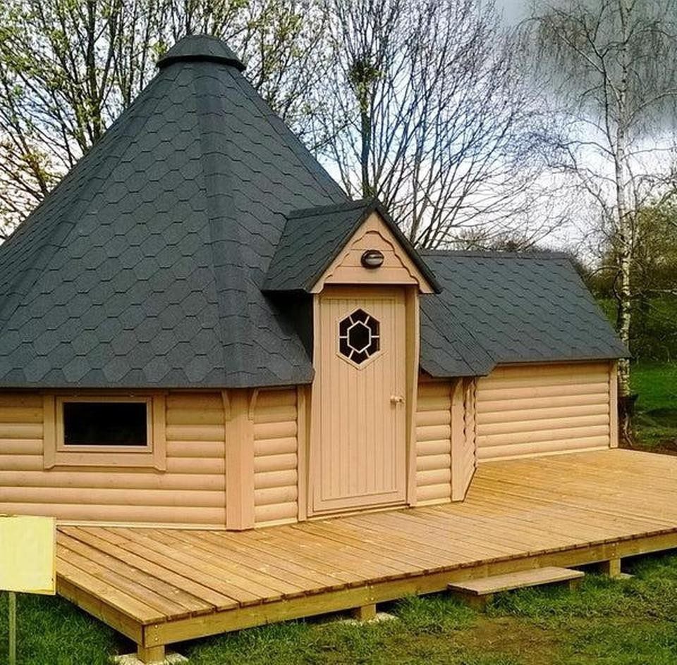 Xlmoebel Grillkota Freizeitkota Grillhütte Grillhaus Grilllodge Grillkota, Made in Europa