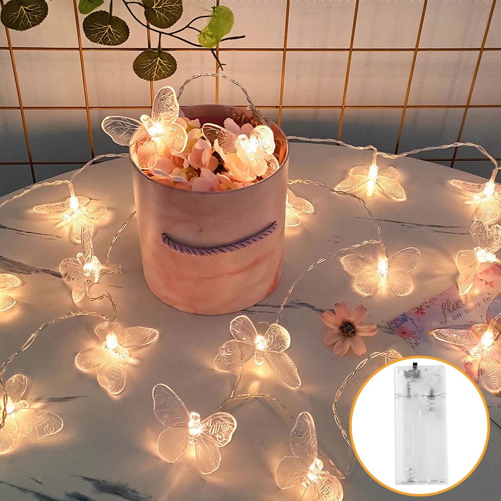 LED-Lichterkette 150cm Lichterkette Licht Deko Geschenk für Kinder Mädchen