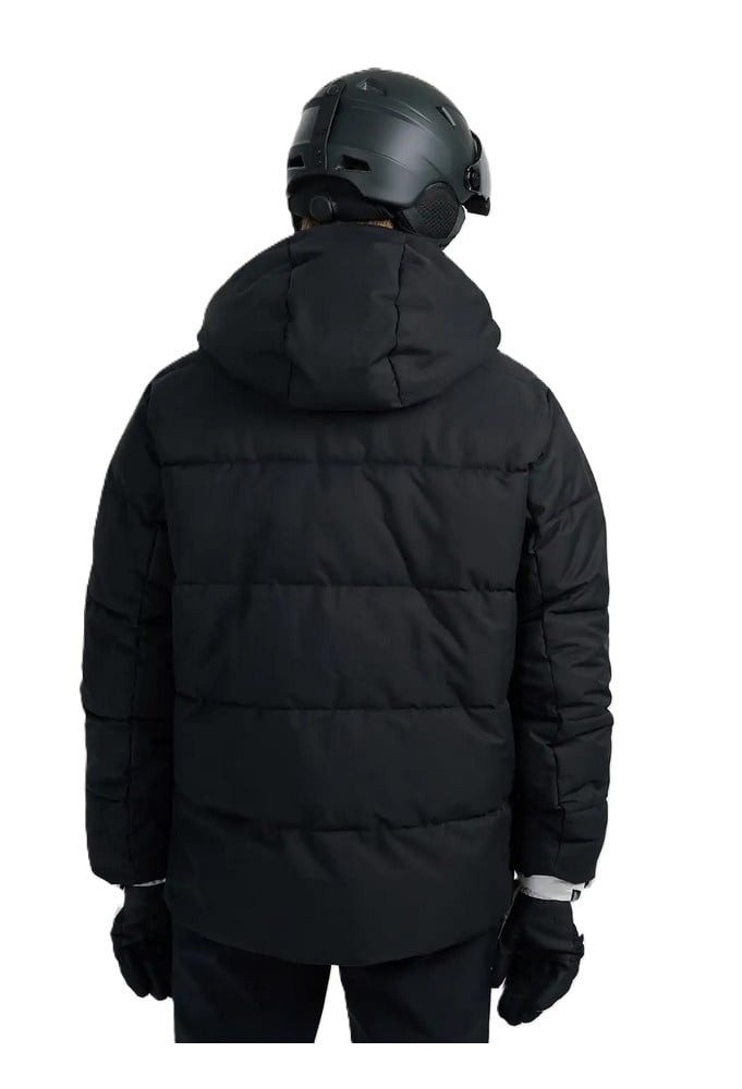 4F Winterjacke Winter-Skijacke Technical M0788 mit Kapuze und Schneefang