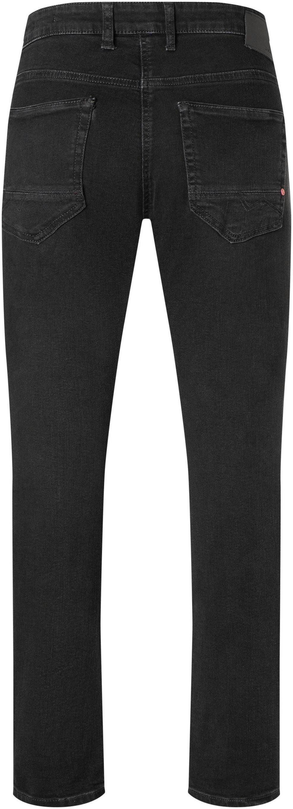 Arne wash Straight-Jeans MAC Pipe black