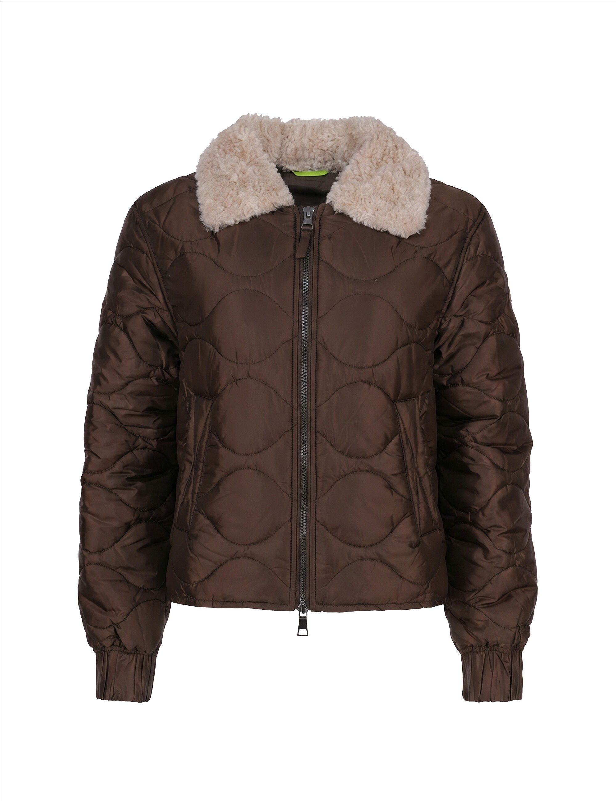No.1 COMO Blouson MASSA (1-St) mit abnehmbarem Kunstfell