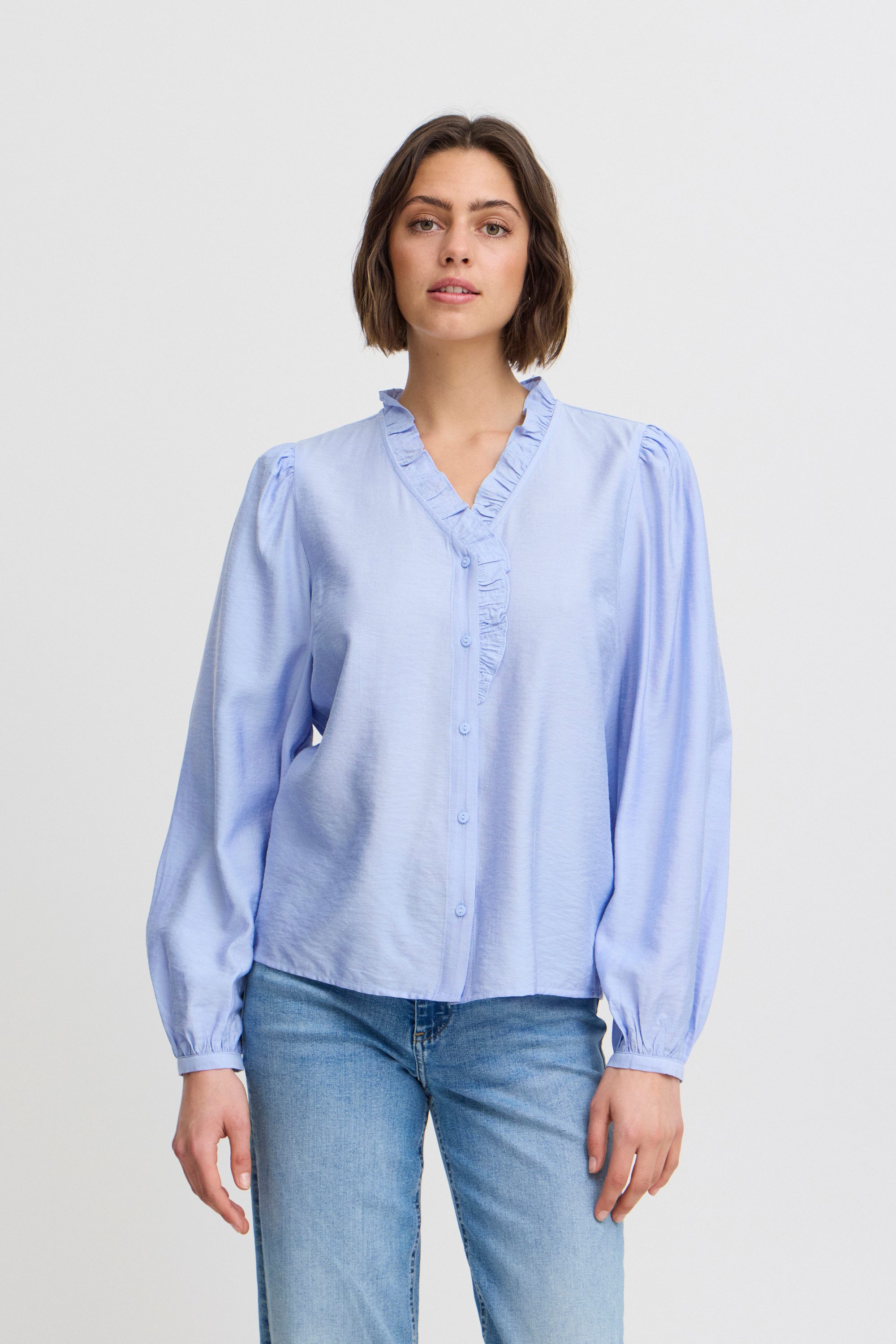 Ichi Langarmbluse Langarmbluse