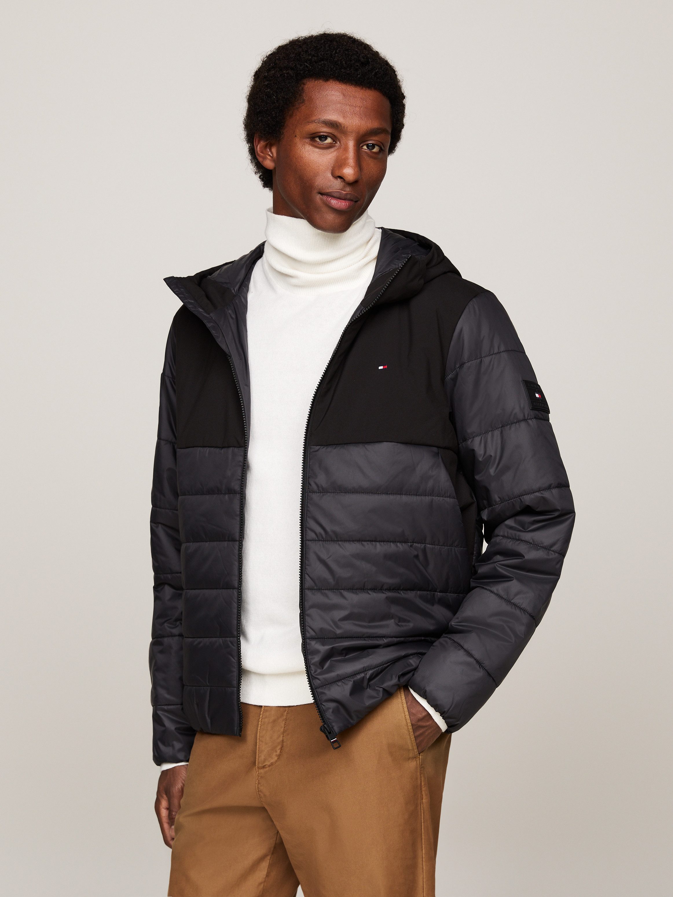Steppjacke CL MIXED MEDIA HOODED JACKET