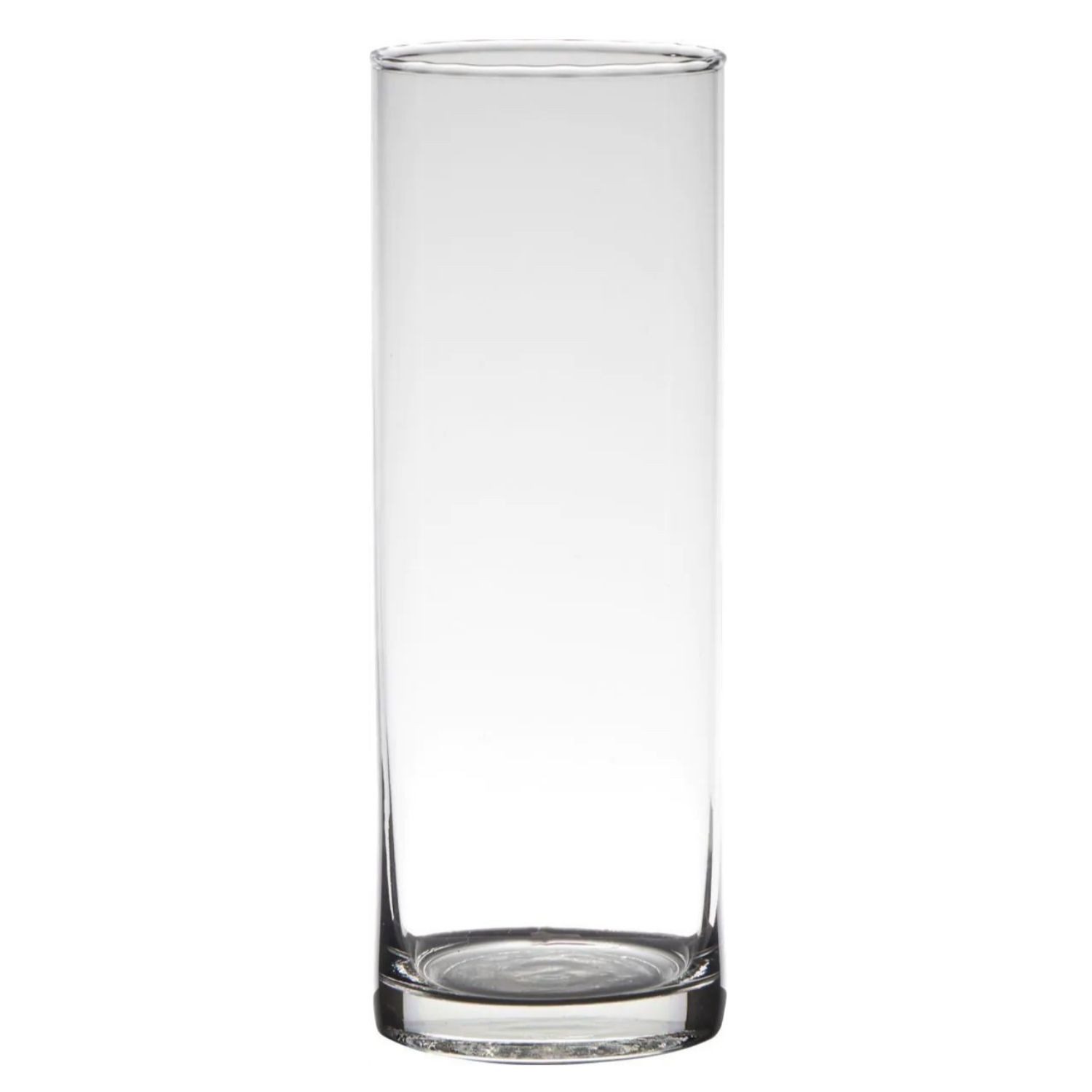 Hakbijl Glass Dekovase ZYLINDER, Farbe: Transparent, Höhe: 24cm