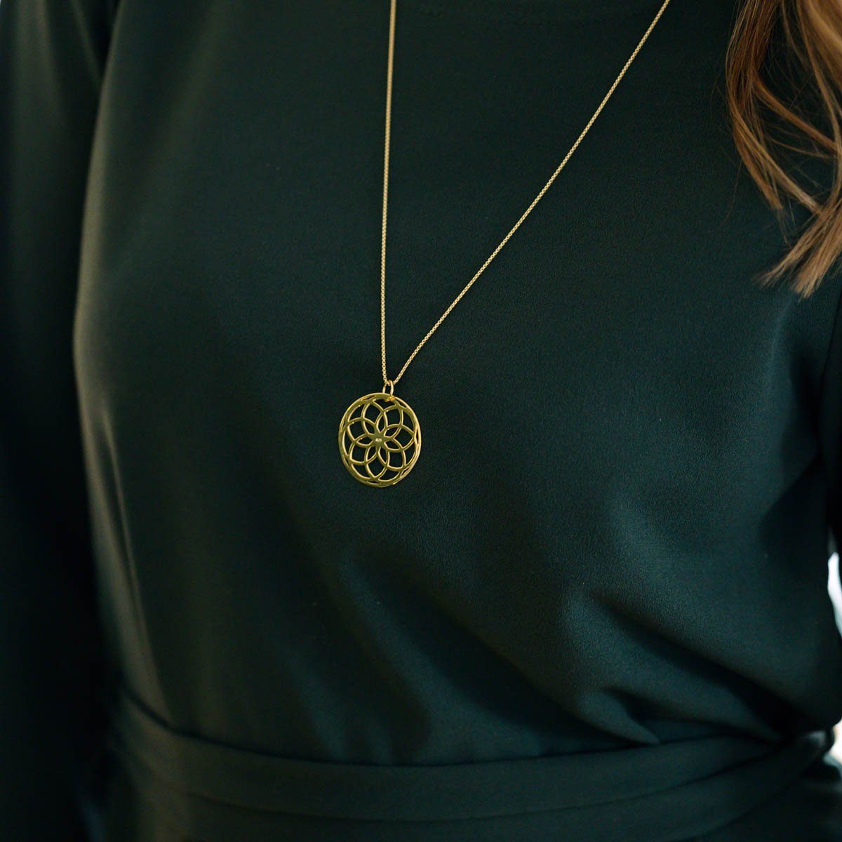 Materia Kettenanhänger Lebensblume / Blume des günstig online kaufen