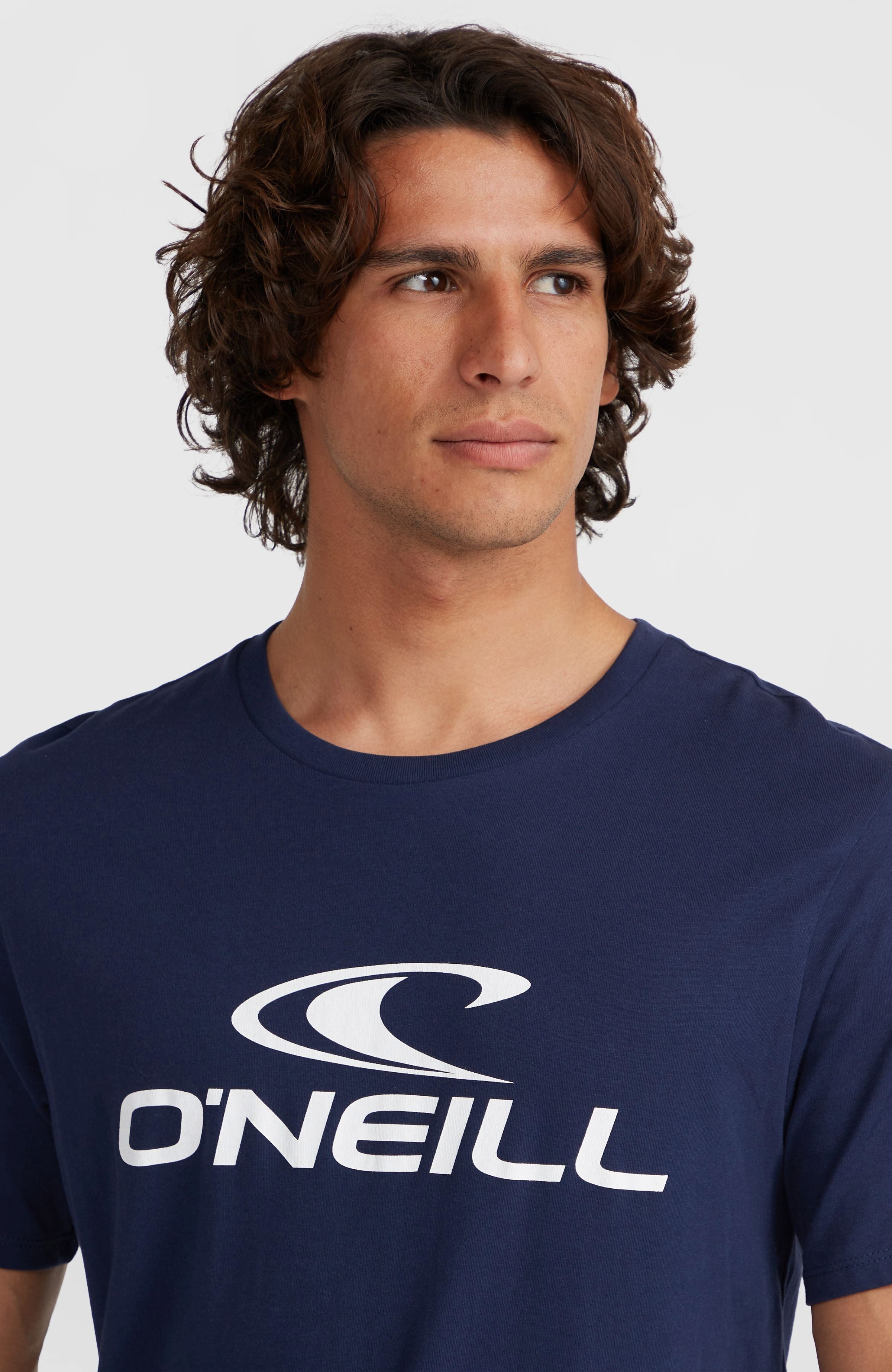 O'Neill T-Shirt O'NEILL LOGO T-SHIRT mit Logodruck, Kurzarm, aus Baumwolle in Single Jersey