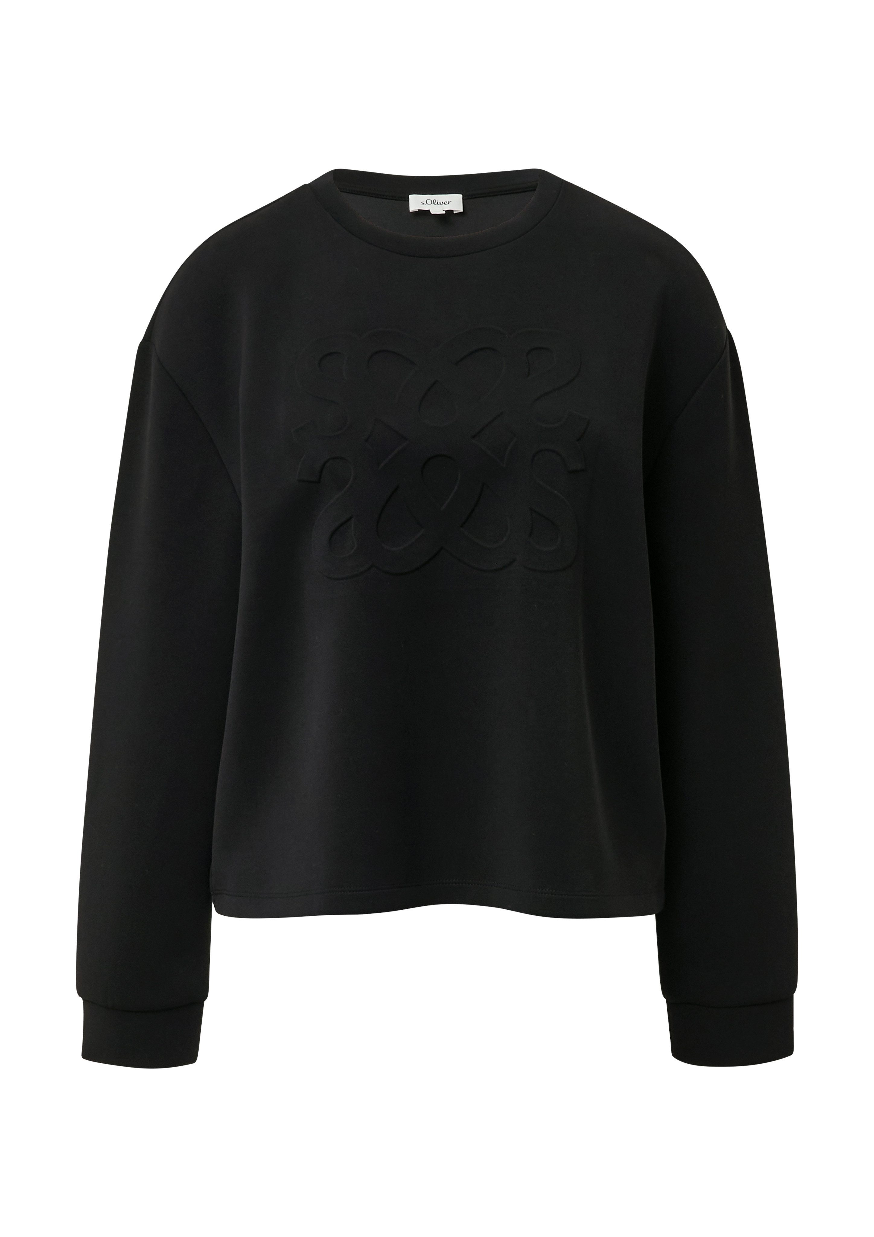 s.Oliver Sweatshirt mit Prägung
