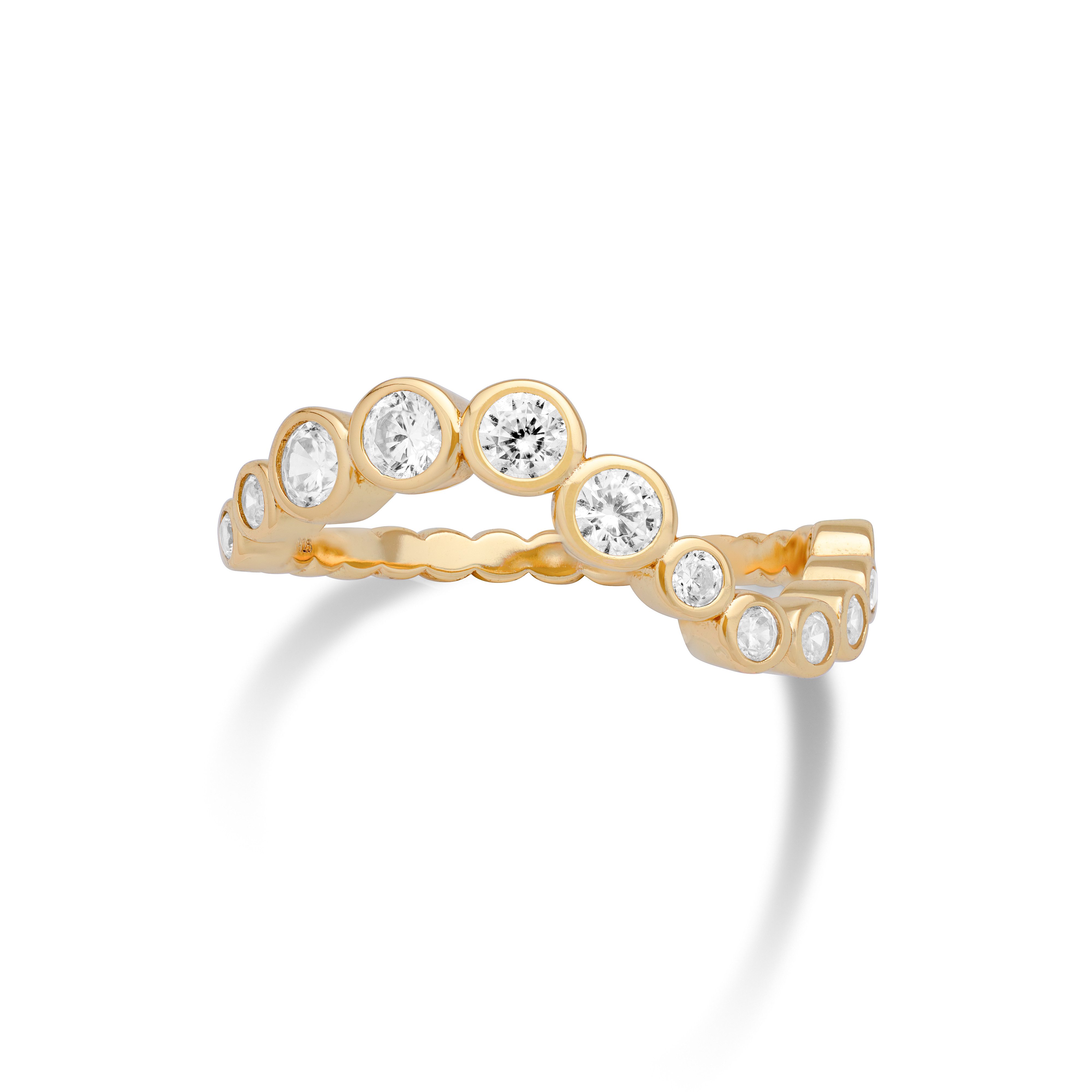 Fingerring La Rêve de Mer Ring - 14k Gold Vermeil