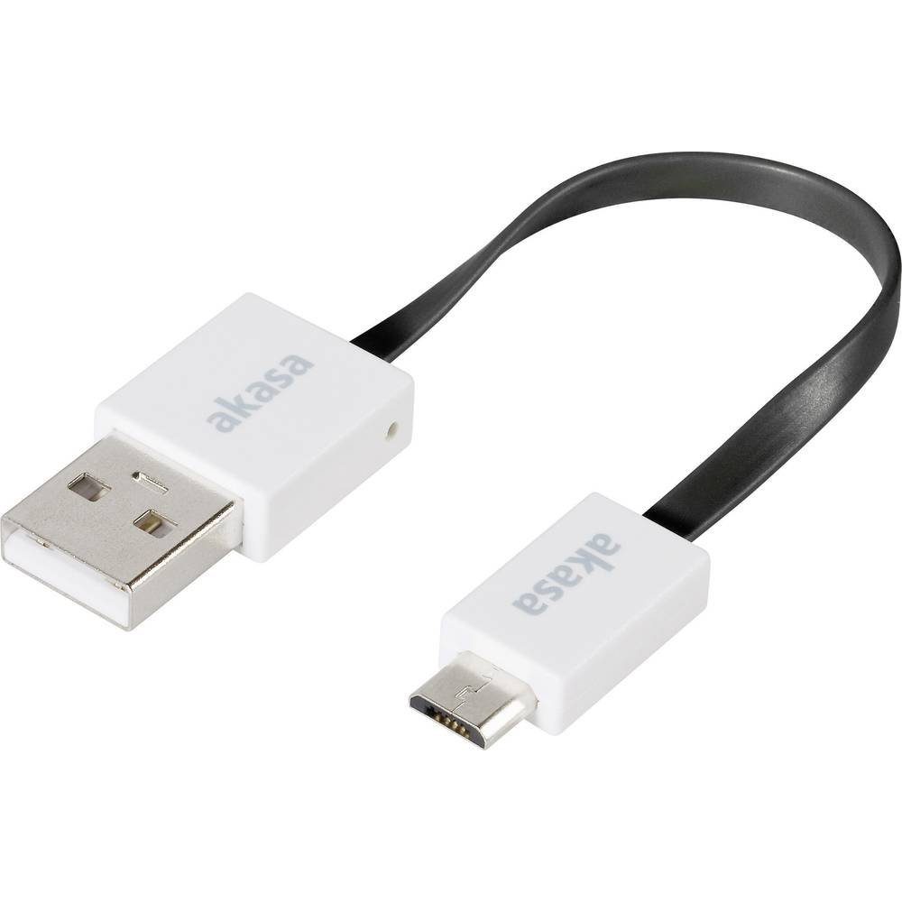 Slim USB 2 Micro Daten-/Ladekabel 15 cm USB-Kabel