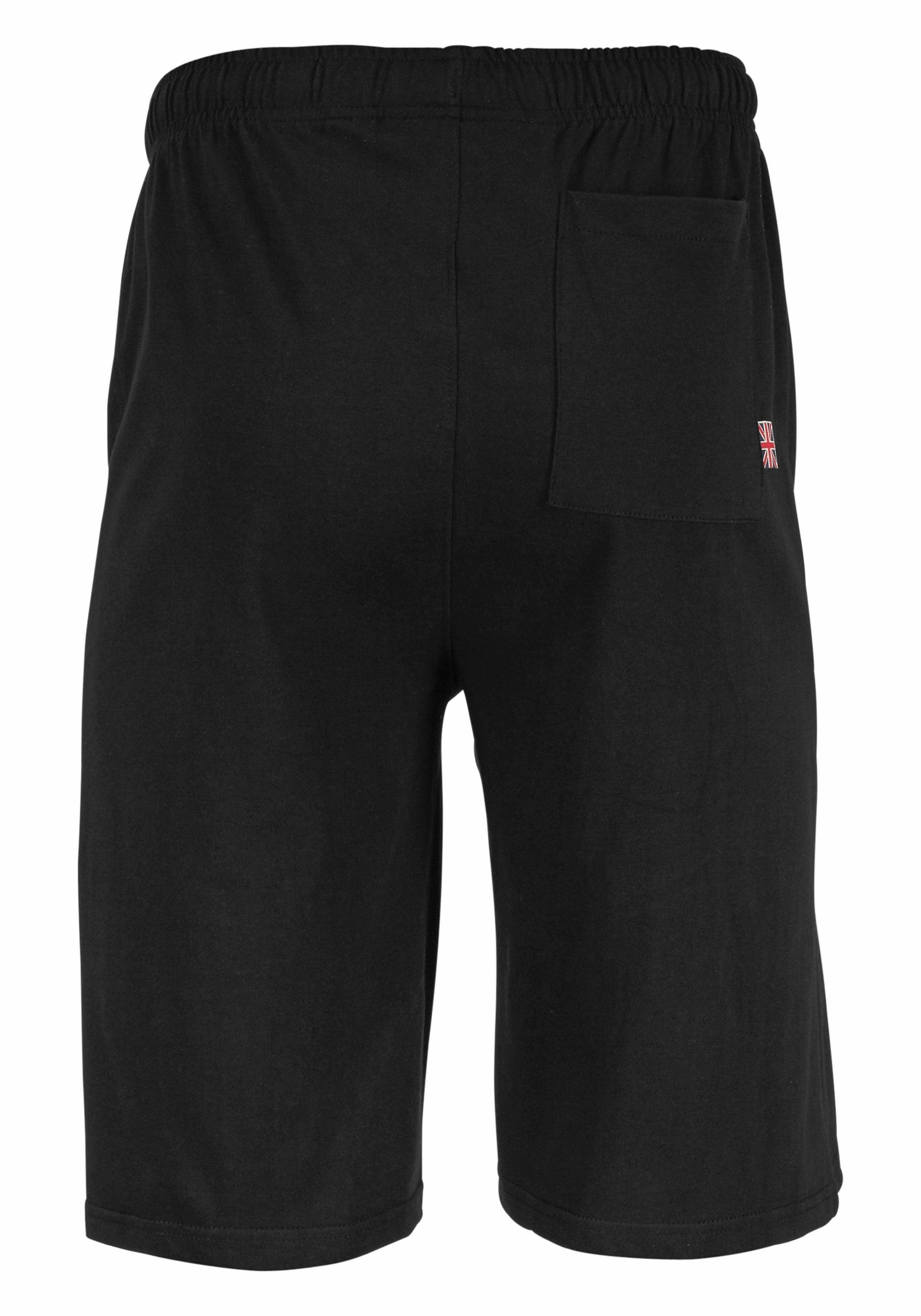 Lonsdale Sweatshorts LOGO JAM mit seitlichen Eingrifftaschen, aus Baumwolle, bequeme Passform