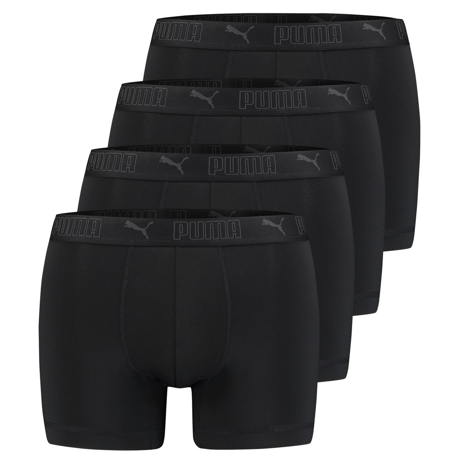 PUMA BODYWEAR Боксерские мужские трусы, боксерки Sport (4-St) leicht und kühlend im 4er Pack
