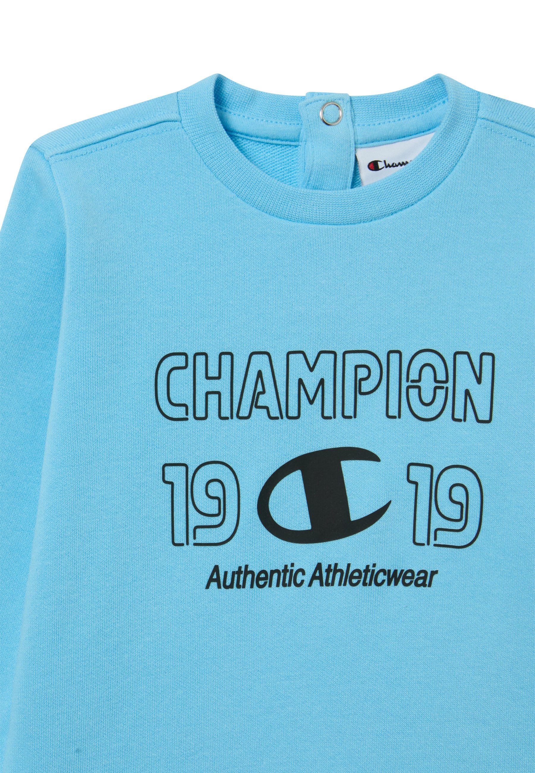 Champion Jogginganzug Toddler Graphic Terry Crewneck Sweatsuit (2-tlg), für Babys, aus Baumwolle und Polyester