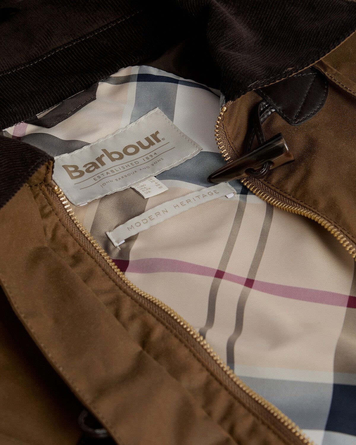 Barbour Allwetterjacke Wachsjacke Myra Wax Duffle günstig online kaufen