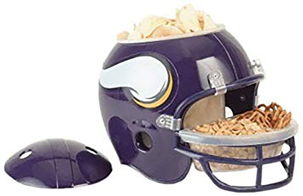 Minnesota Vikings Snackschale Snack Helm lila, Kunststoff, (1-tlg), original Größe