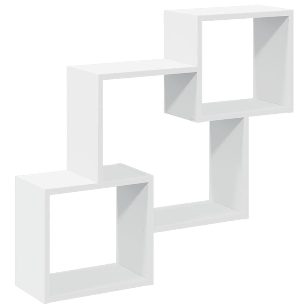 vidaXL Regal Wandschrank 78x18x71 cm Weiß günstig online kaufen