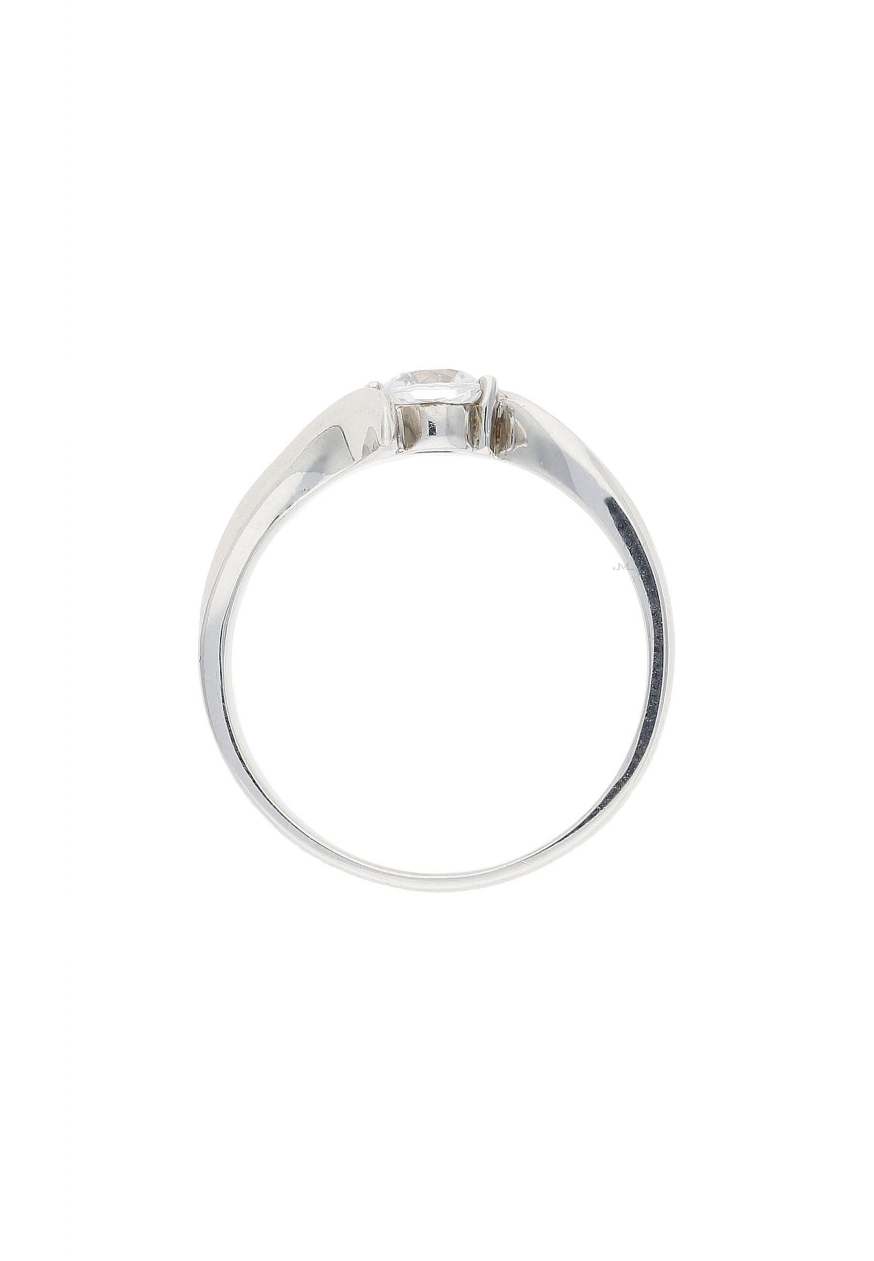 Silber Silberring Silber (1-tlg), inkl. Silberring Schmuckschachtel Zirkonia Ring JuwelmaLux Damen 925/000, Fingerring