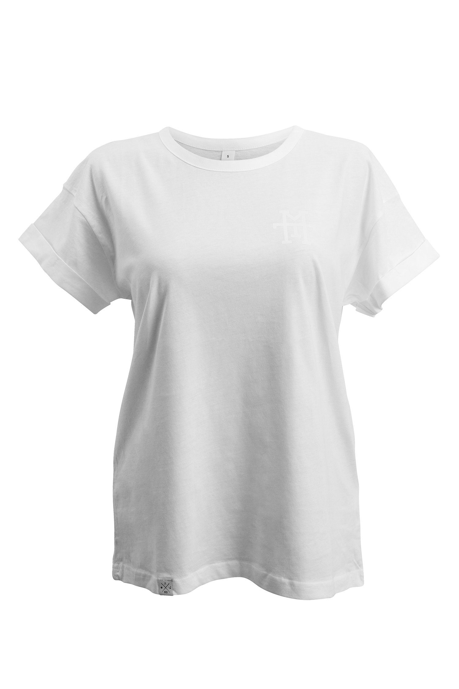 Manufaktur13 T-Shirt Boyfriend T-Shirt - Oversize 100% Weiß T-Shirt Baumwolle