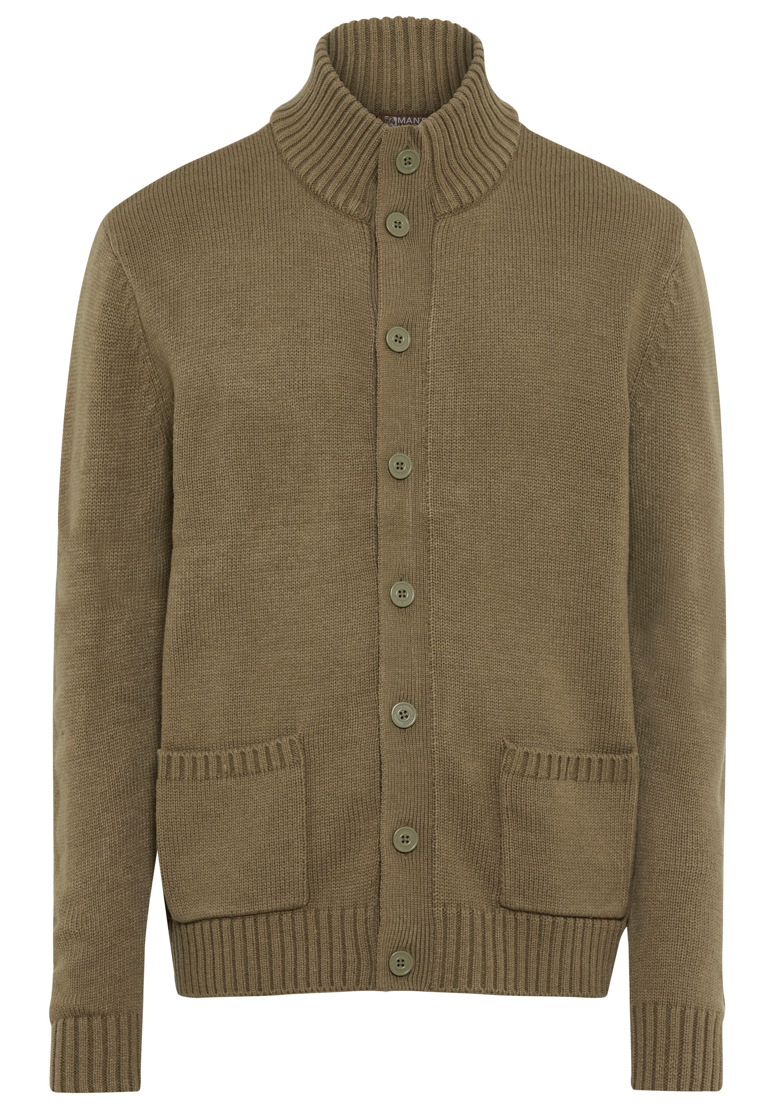 Strickjacke Highlight mit Knöpfen& Taschen