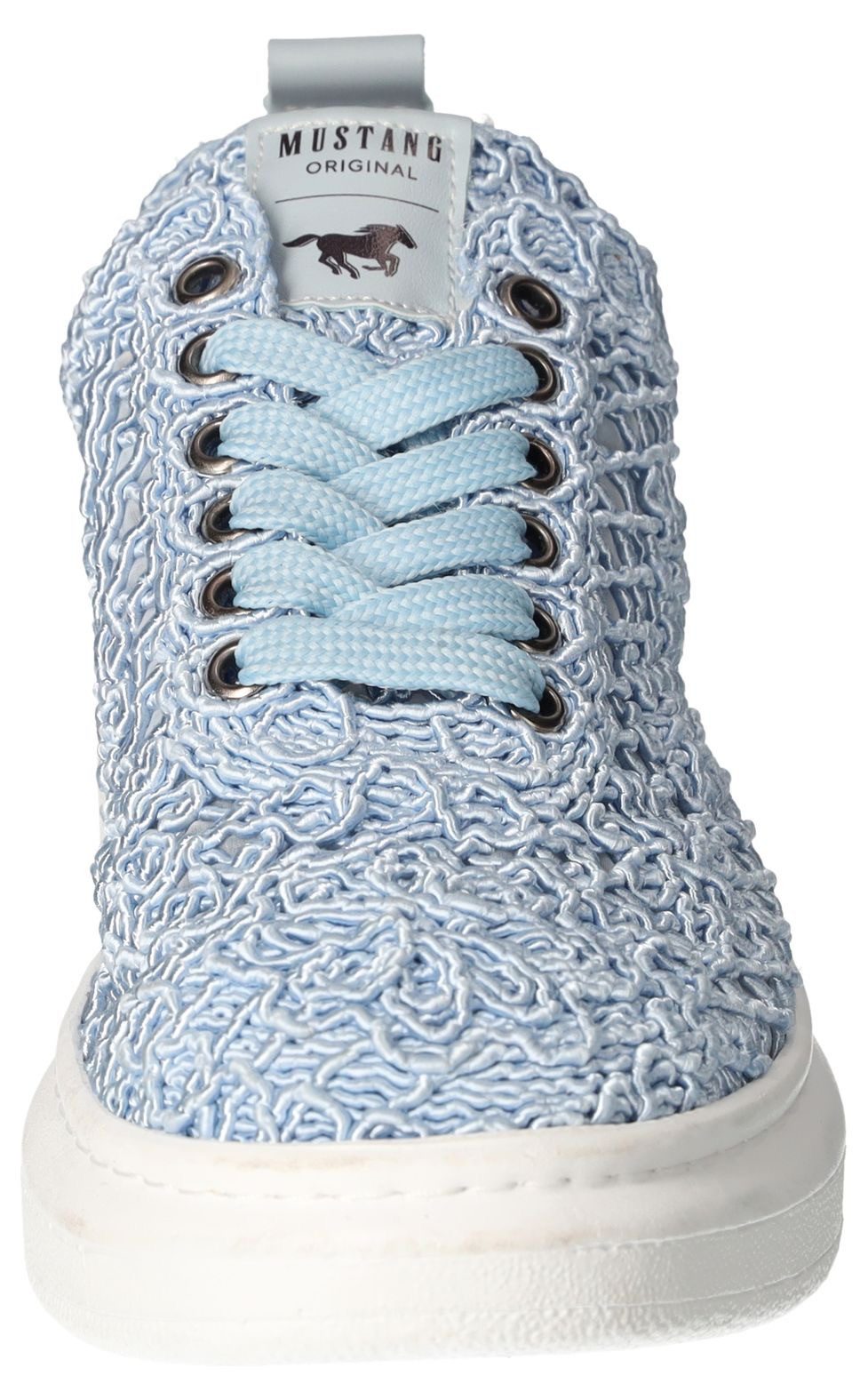 Mustang Shoes Sneaker, Plateausneaker, Schnürschuh mit Keilabsatz