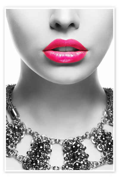 Posterlounge Poster Editors Choice, Pink Kiss, Fotografie